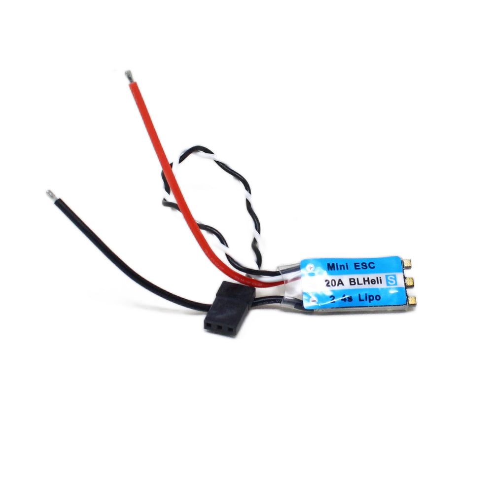 Readytosky 20A 2-4S Mini BLHeli-S OPTO ESC for FPV Race RC Helicopter