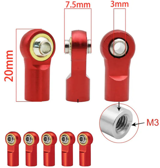 Ball Joint Aluminum M3 – Pack of 5