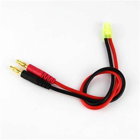 Tamiya connector to 4.0mm Banana male connector