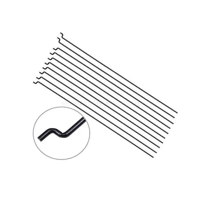 1.2mm Z-Type Steel Wire Push Rods – 20cm | RC Linkage Rods