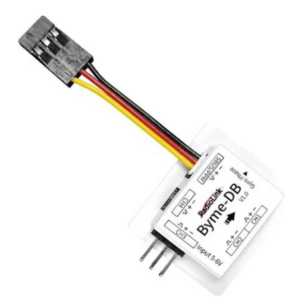 Flight Controller  Radiolink Byme-DB 4 Channel 3-Axis with Gyro Stabilizer for RC Planes