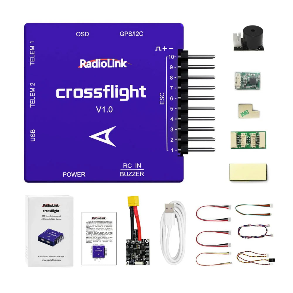 Flight Controller Radiolink CrossFlight Stable for Drone & RC Controller