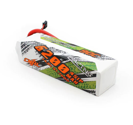 14.8V 4S 6200Mah 90C Lipo Battery with EC5 Plug