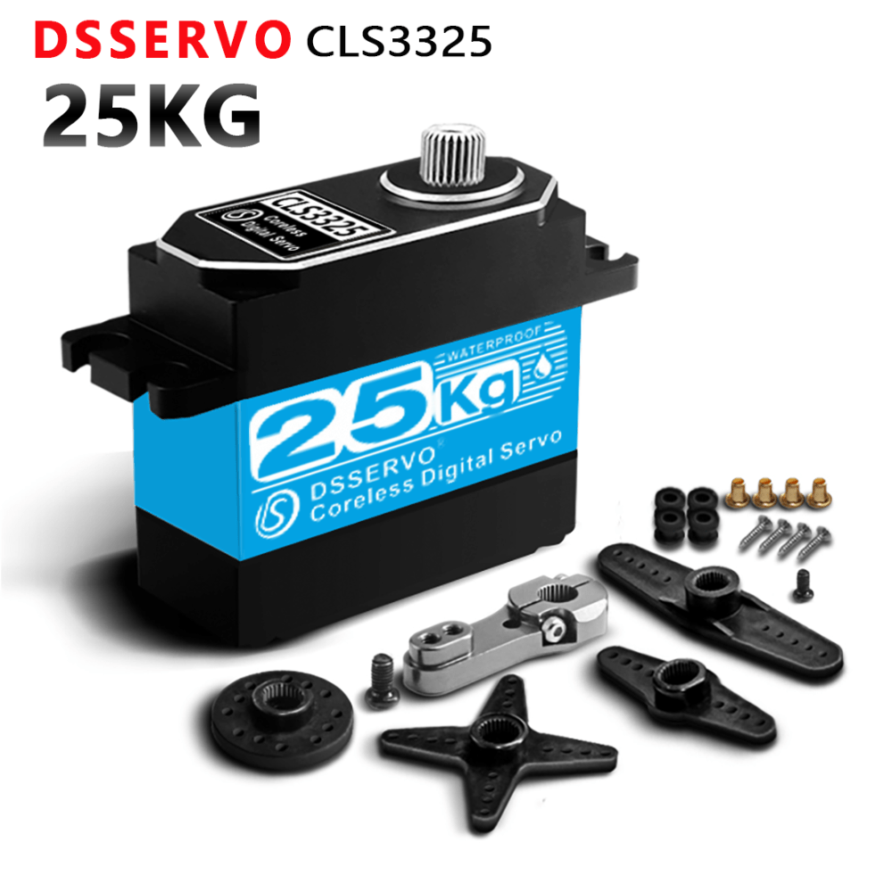 CLS3325 Coreless Digital Servo Motor 25KG 270 Degree Full Metal Gear HV
