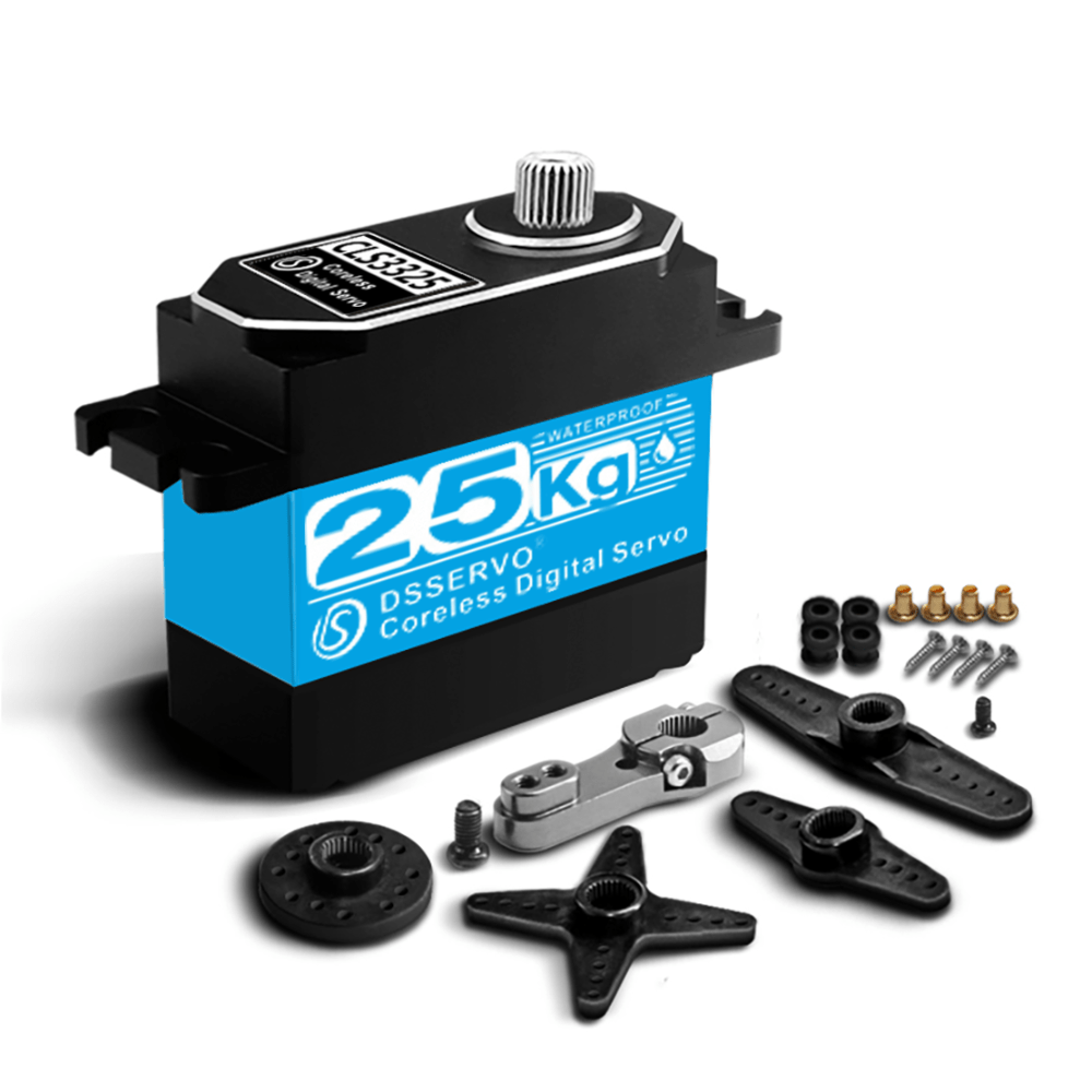 CLS3325 Coreless Digital Servo Motor 25KG 270 Degree Full Metal Gear HV