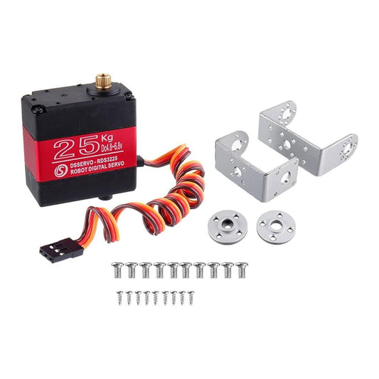 RDS3225 25KG High Torque Digital Servo 270° Metal Gear Dual Shaft