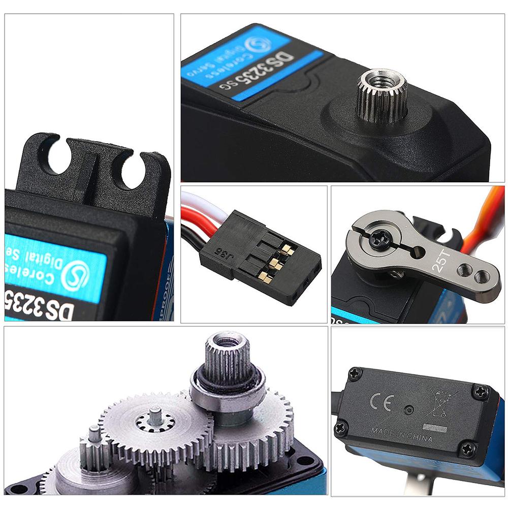 DS3235SG 35KG 180° Metal Gear Coreless Digital Servo Motor – High Torque for Arduino & RC