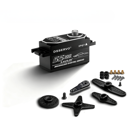 BLS4355 Brushless Digital Servo Motor 55KG 270 Degree Full Metal Gear HV