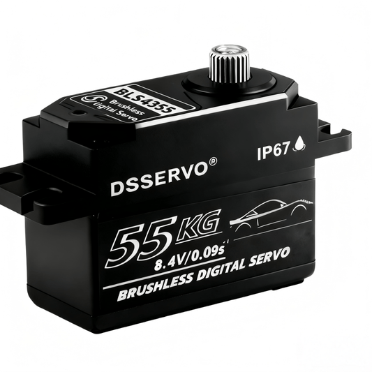 BLS4355 Brushless Digital Servo Motor 55KG 180 Degree Full Metal Gear HV