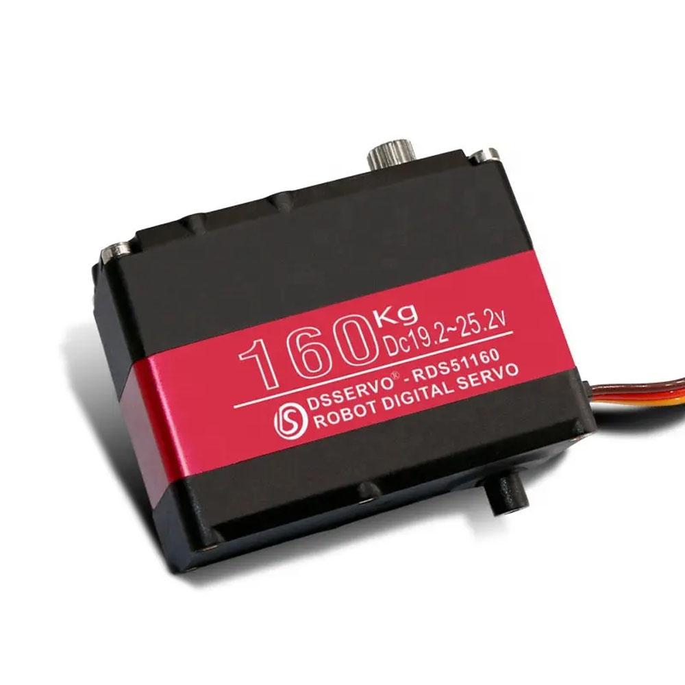 RDS51160 24V 160KG 180° Metal Gear Dual Shaft Digital Servo Motor