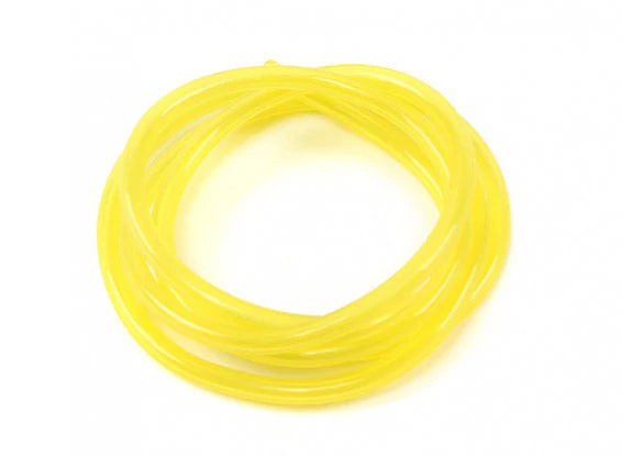 Silicone Fuel Tube Yellow 1 Meter