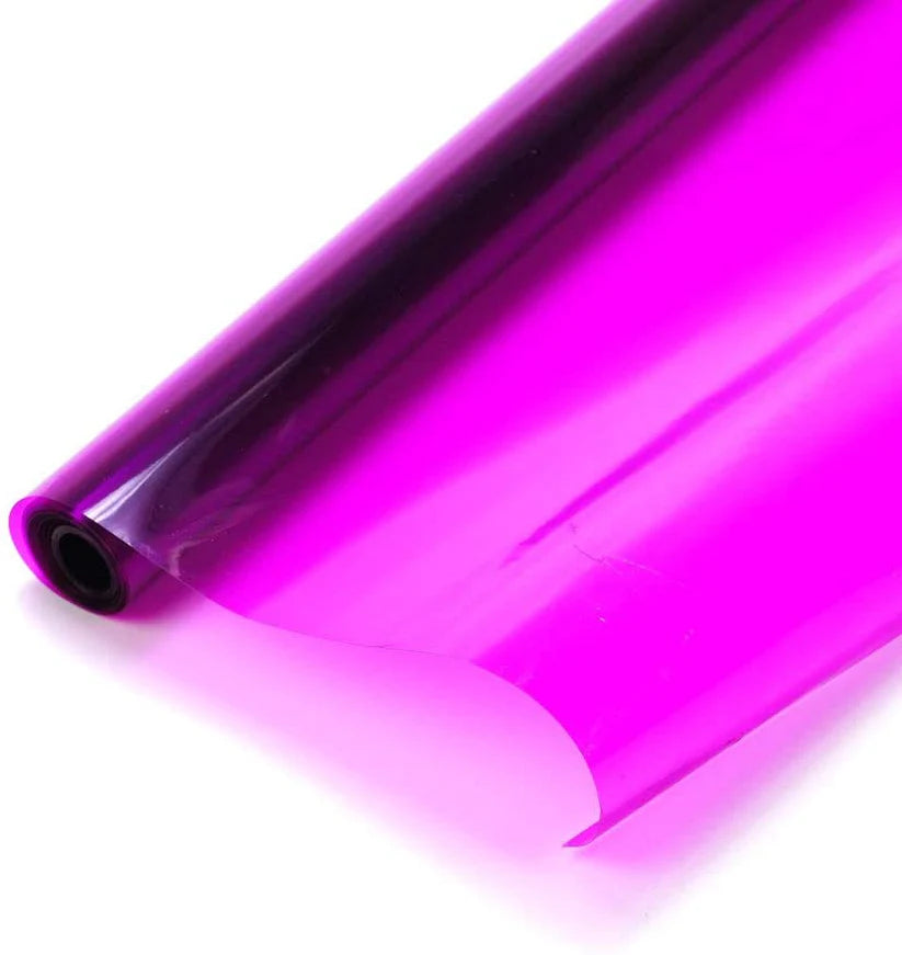 Transparent Purple Covering Film 1 Meter