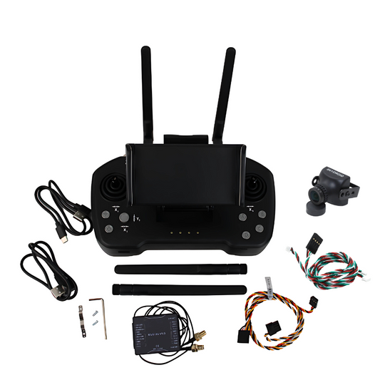 SKYDROID T12 2.4GHz 12CH Remote Controller with R12 Receiver and FPV Camera