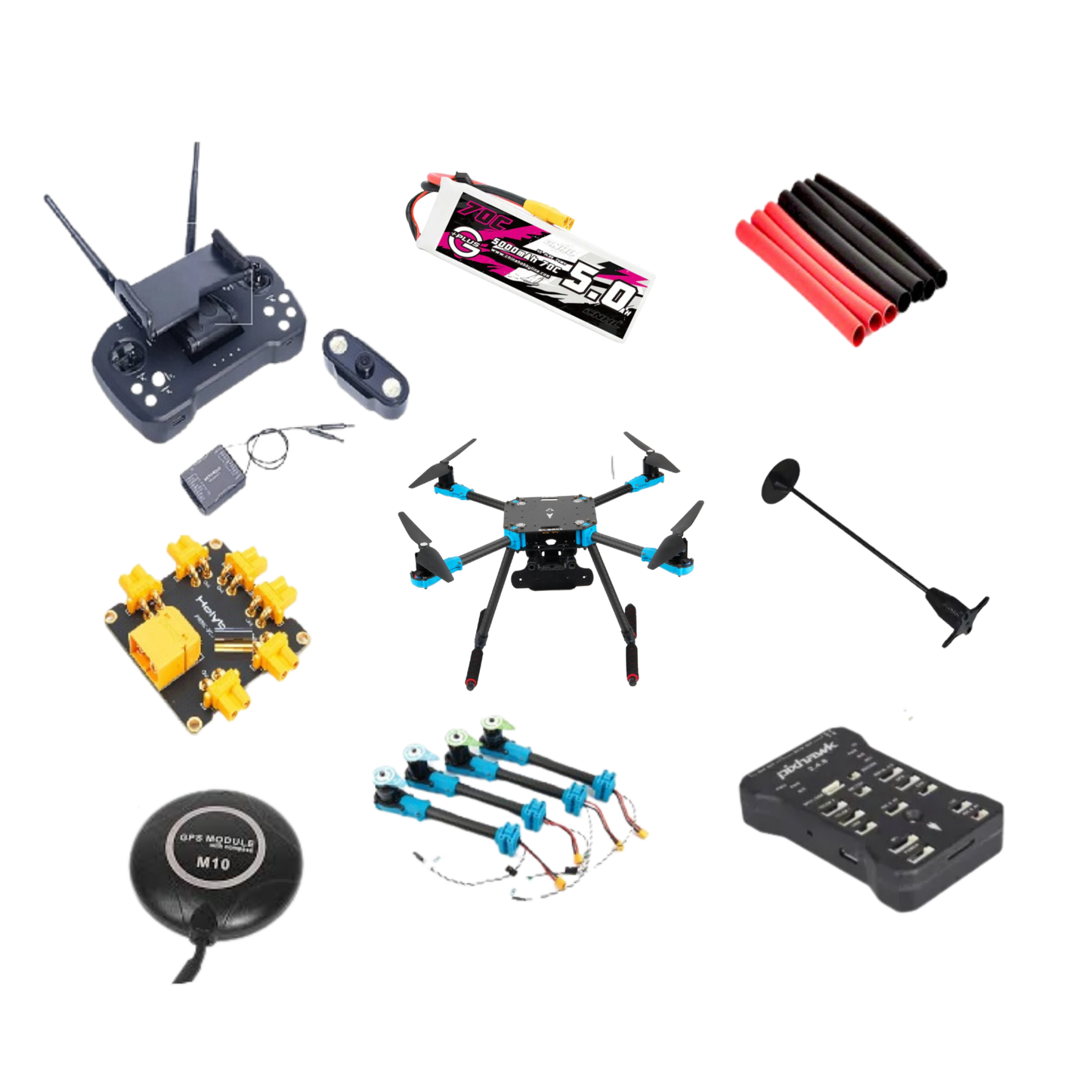 Pixhawk X500 V2 500mm (20") DIY Drone Training Kit