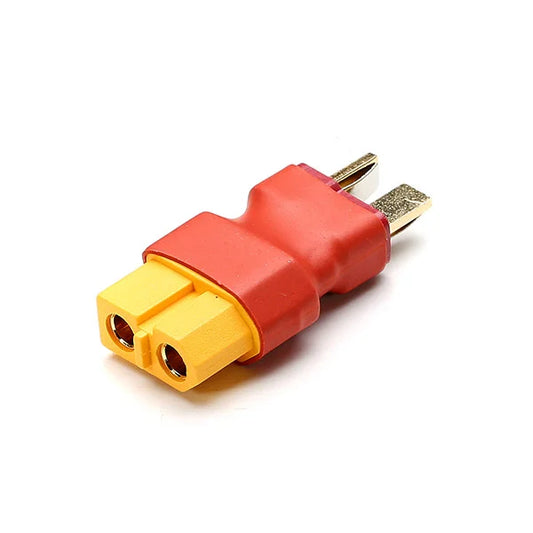 AMASS XT60 FEMALE TO DEANS / T-PLUG MALE ADAPTOR PACK OF 2PC