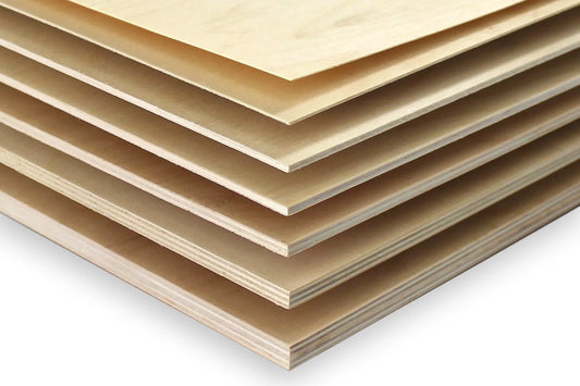Birch Plywood Sheet 4mm x 1524mm x 1524mm