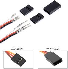 JR SERVO SOCKET MALE AND FEMALE PACK OF 10PC
