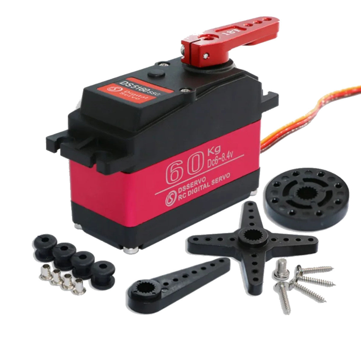 DS5160 High Torque Digital Servo 60KG 270 Degree Metal Gear