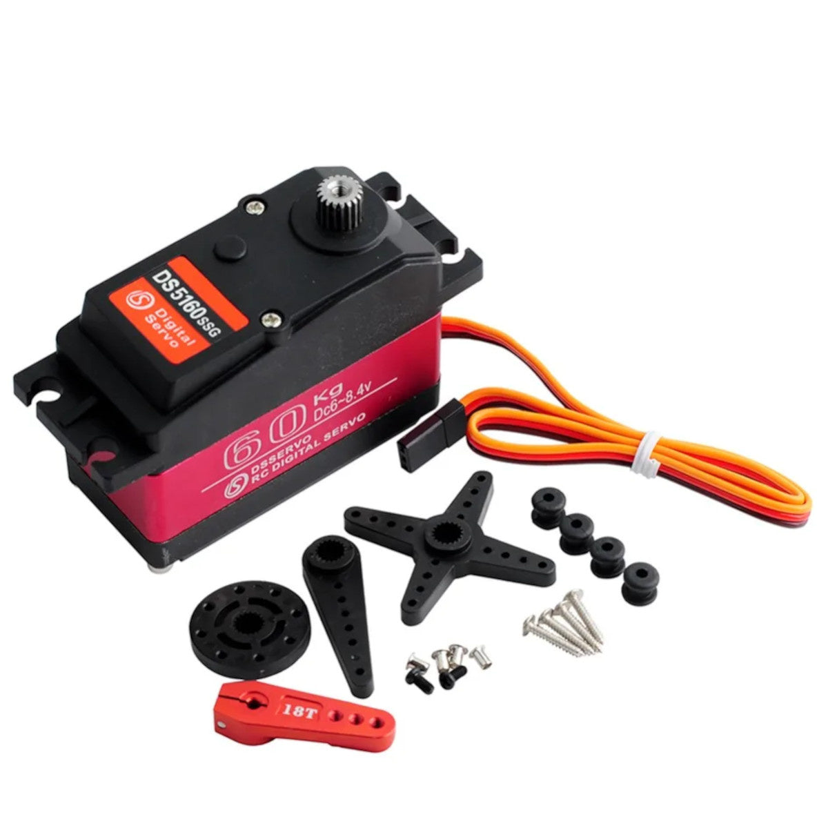 DS5160 High Torque Digital Servo 60KG 270 Degree Metal Gear