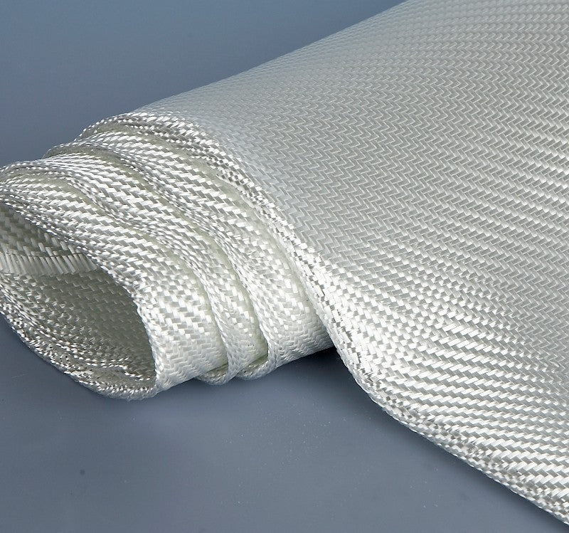 GLASS FIBER FABRIC IN 105GSM X 1MTR X 1MTR SATIN WEAVE