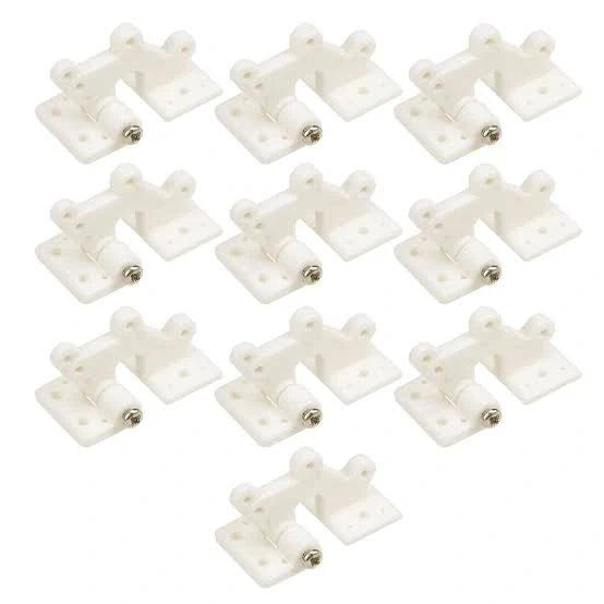 Hatch Hinge 30x16mm White Adjustable – RC Model Airplane