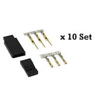 JR SERVO SOCKET MALE AND FEMALE PACK OF 10PC