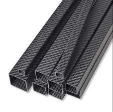 Square Carbon Fiber Tube Hollow in 25mm x 22mm x 1000mm Pack of 1PC