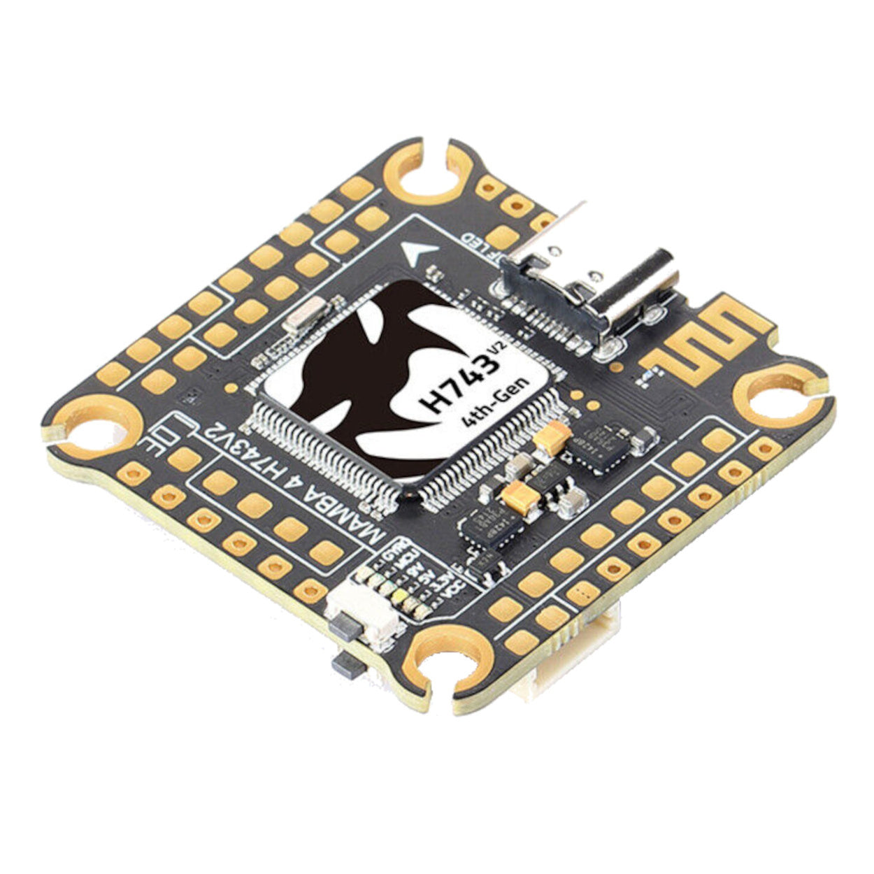 Diatone Mamba MK4 H743 V2 Flight Controller Stack + F65A 128K 3-6S 65A ESC