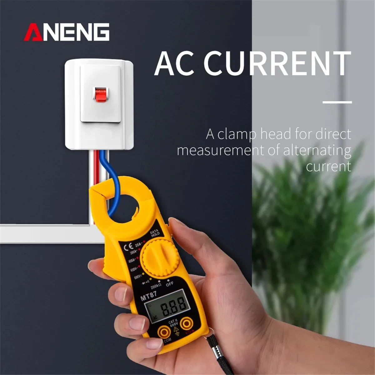 LCD Digital Clamp Meter Multimeter