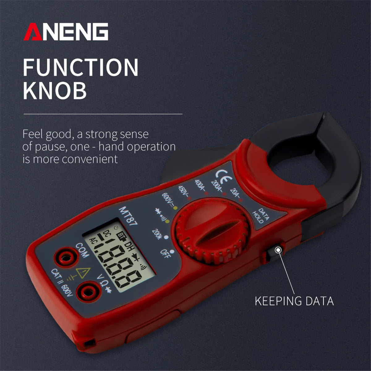 LCD Digital Clamp Meter Multimeter