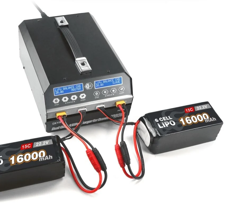 Original SKYRC PC1080 Dual Channel LiPo Battery Charger