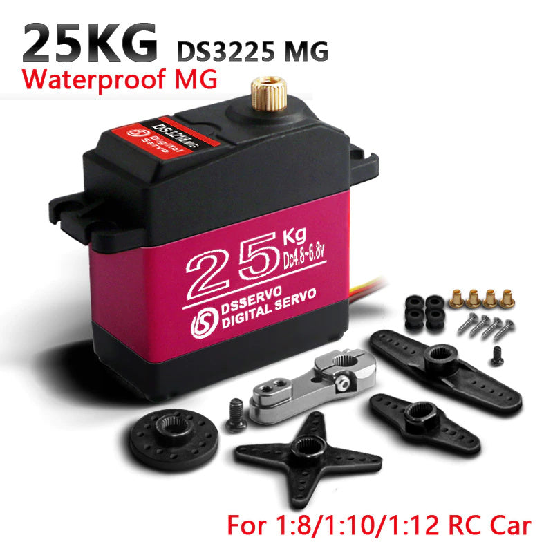 DS3225 High Torque Digital Servo 25KG 180 Degree Metal Gear