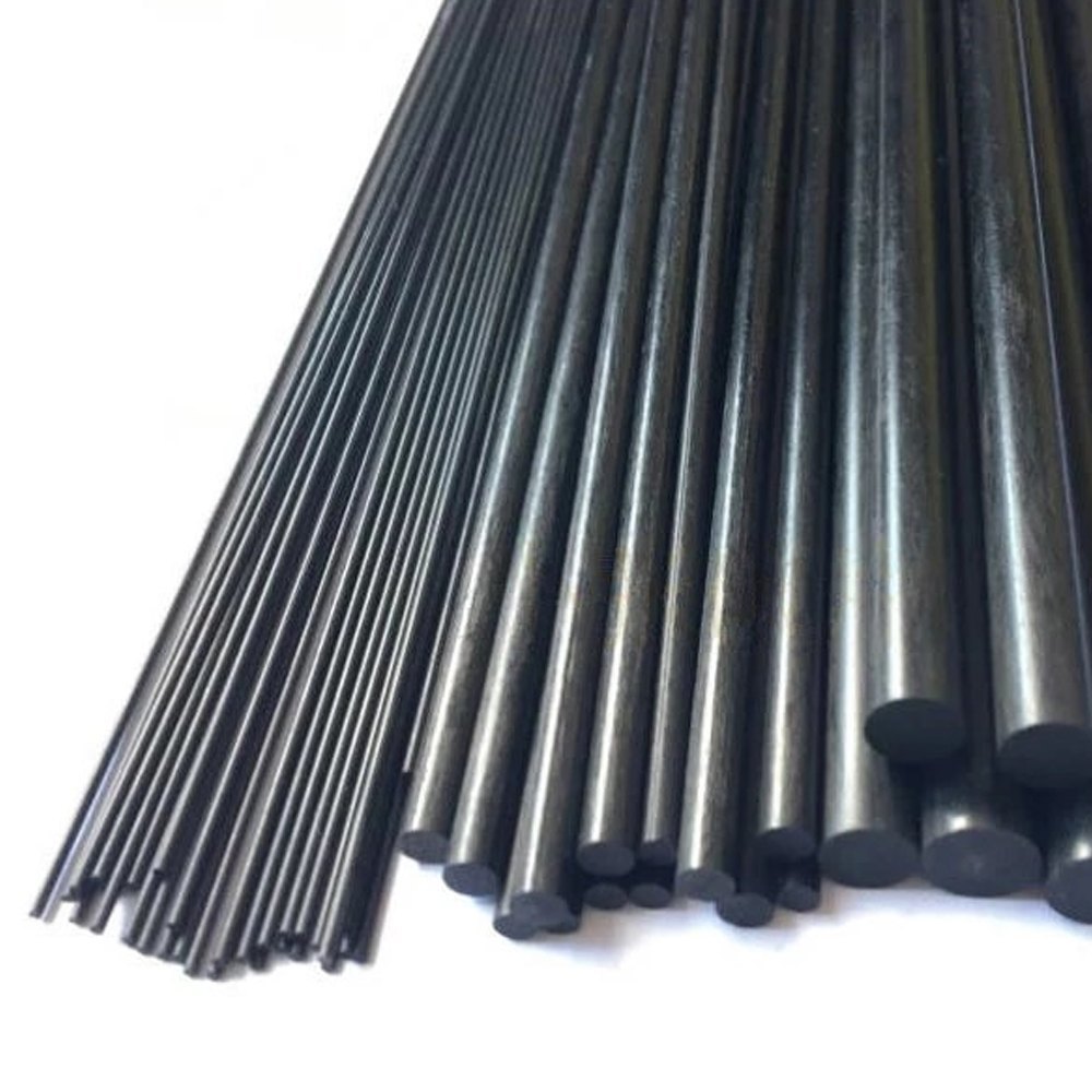 CARBON FIBER ROD 1.5MM X 1000MM PACK OF 2PC
