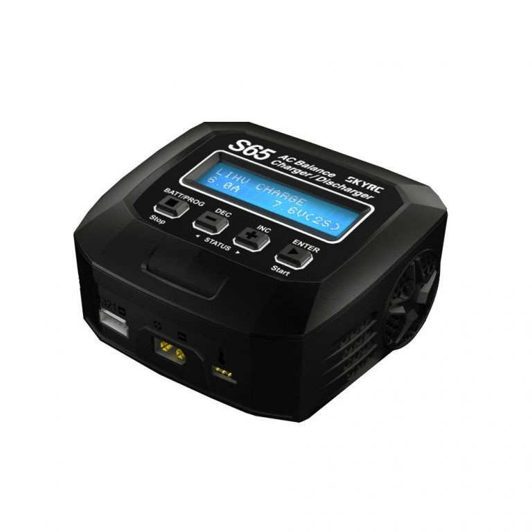 Original SKYRC S65 65W 6A AC Balance Charger / Discharger for 2-4S LiPo Battery