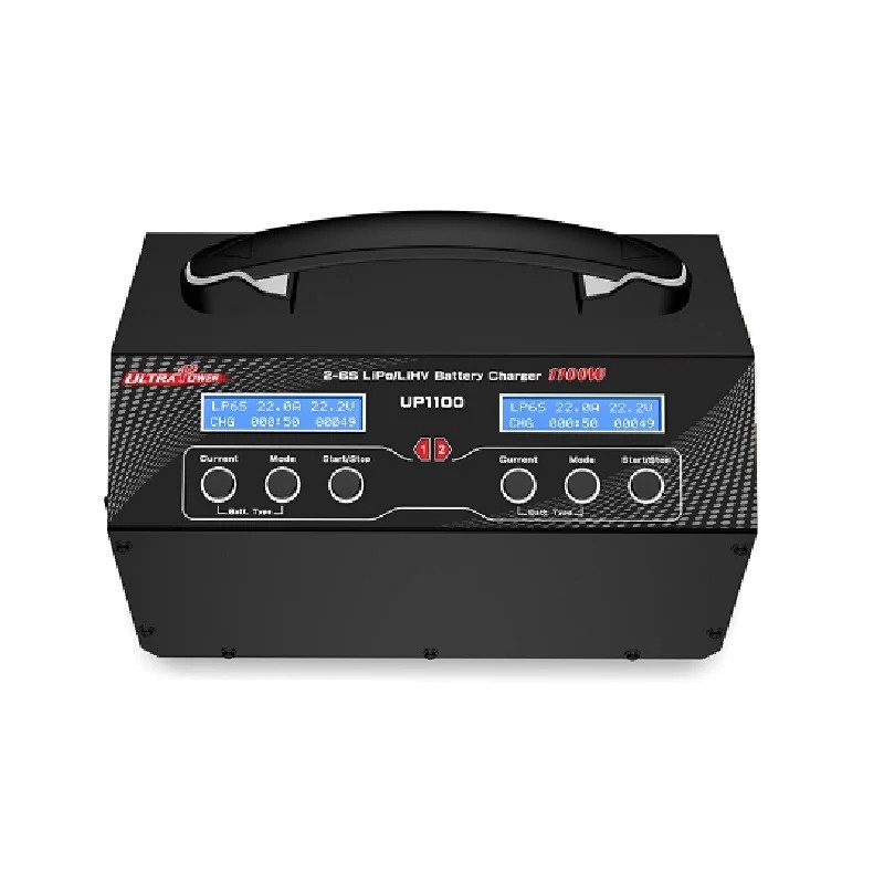 Ultra Power UP1100 2x550W 22A 2-6S Dual Channel UAV Drone Battery Charger