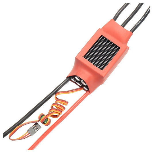 Red Brick 200A BLDC ESC – 2-7S LiPo Electronic Speed Controller with 5V/5A UBEC