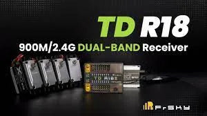 FrSky Tandem TDR18 Dual-Band Receiver (2.4GHz & 900MHz)