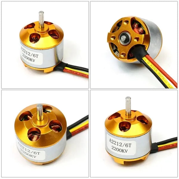 A2212 2200Kv 6T Brushless Outrunner Motor Aircraft, Quadcopter, Helicopter