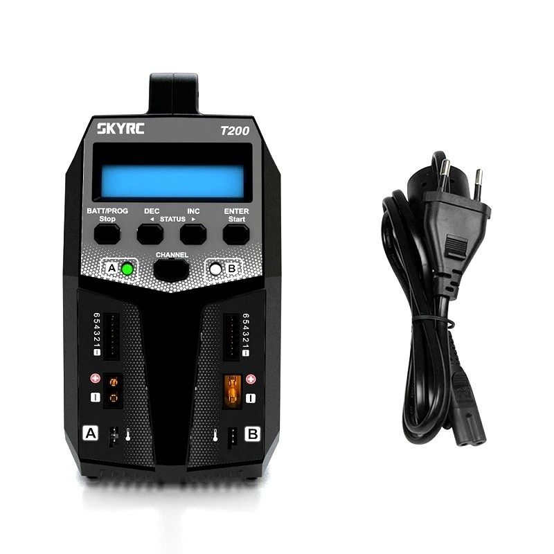 Original SKYRC T200 1-6S LiPo / LiFe / LiIon Dual Balance Charger