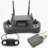 SKYDROID T12 2.4GHZ 12CH Remote Controller with R12 Receiver and 3IN1 Camera