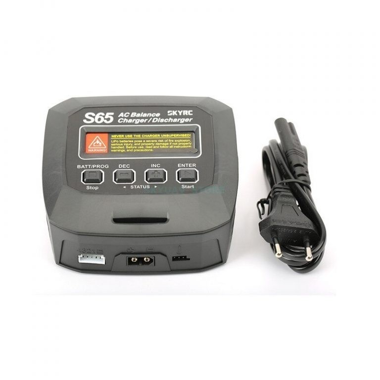 Original SKYRC S65 65W 6A AC Balance Charger / Discharger for 2-4S LiPo Battery