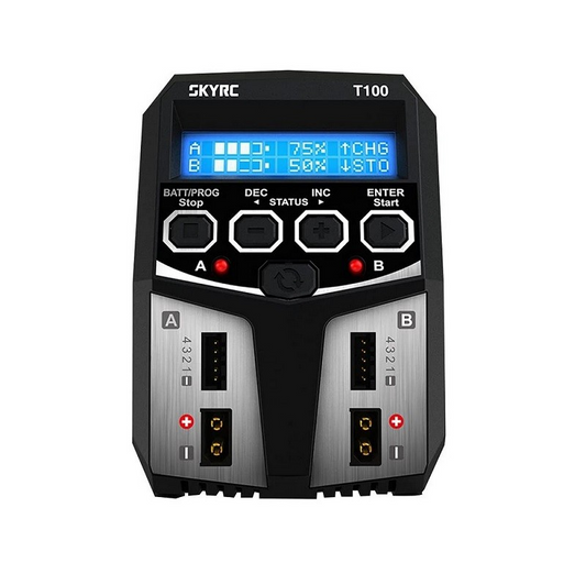 Original SKYRC T100 5A 2x50W Dual Balance Charger