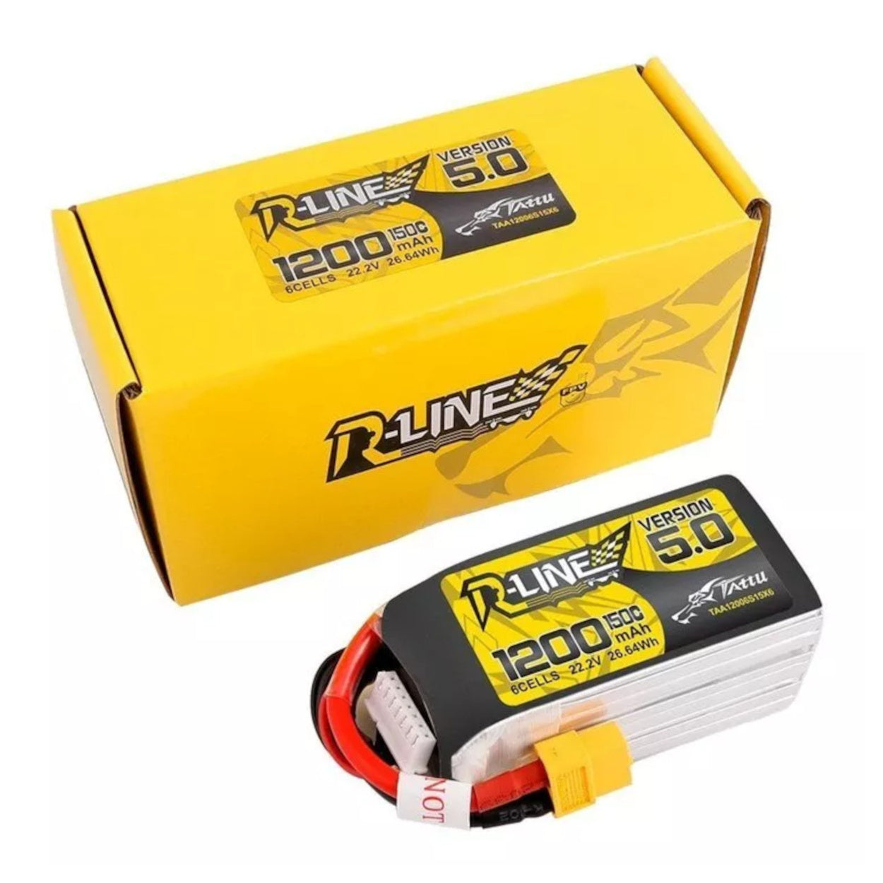 Lipo Battery 6S1P 150C 1200Mah TATU