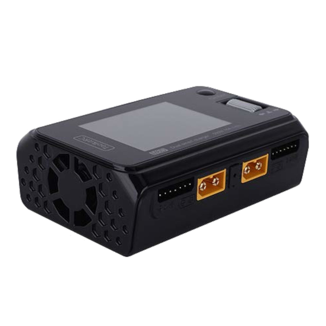 M6D Dual-Channel DC Smart Charger - 500W 15A 1-6S Synchronous Balance Charger