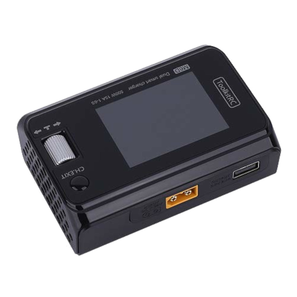 M6D Dual-Channel DC Smart Charger - 500W 15A 1-6S Synchronous Balance Charger